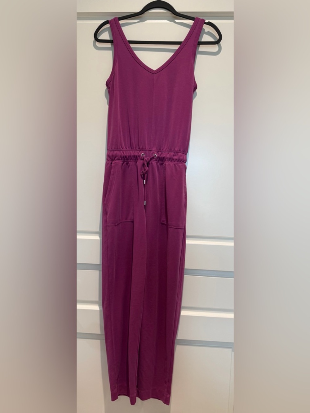 Lou & Grey Sleeveless Jumpsuit - Fuchsia - Size XS
